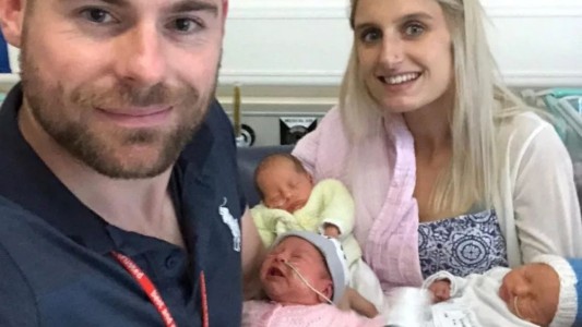 Se reencontró con su novio, tomaba pastillas anticonceptivas pero igual tuvo trillizos