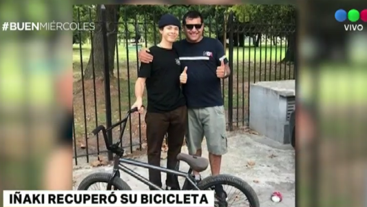 Encontraron la bicicleta que le robaron al ciclista olímpico
