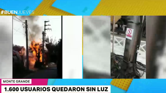 Monte Grande: se incendió un transformador y 1600 usuarios quedaron sin luz