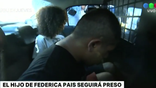 El hijo de Federica Pais seguirá preso