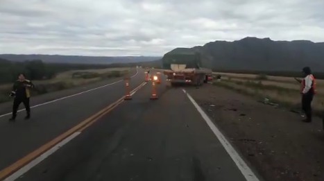 Murió una pareja en un choque frontal en la zona de Alta Montaña en Mendoza
