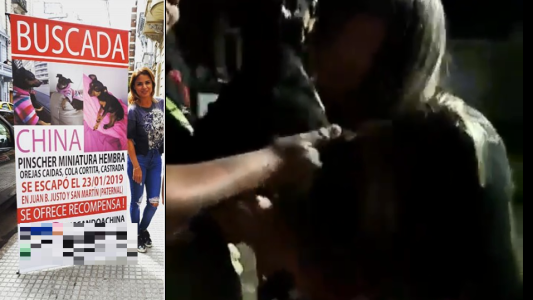Apareció China: el emotivo reencuentro con la chica que pagó $30.000 de recompensa