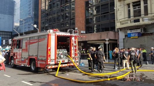 Detuvieron a un hombre acusado de provocar el incendio en el Hotel Las Naciones