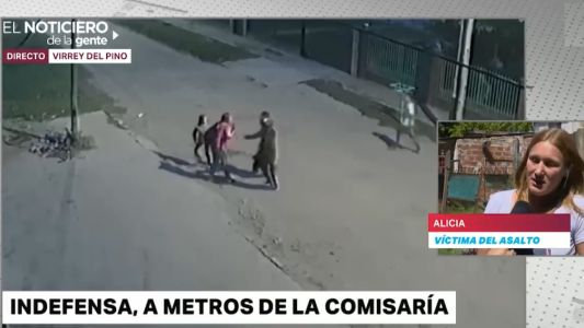 "Manoseó a mi nena antes de irse": asalto en Virrey del Pino