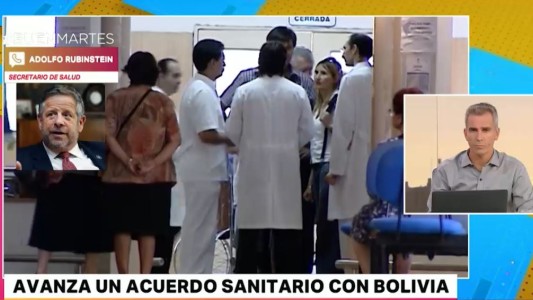 Avanza un acuerdo sanitario con Bolivia