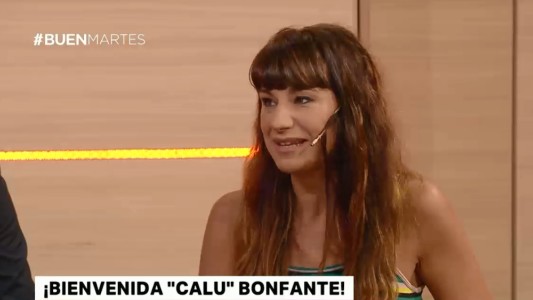 Calu Bonfante, la voz de "Un minuto para ganar" da la cara