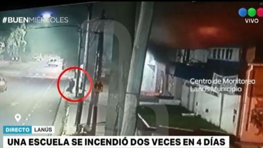 Un colegio se incendió dos veces en cinco días