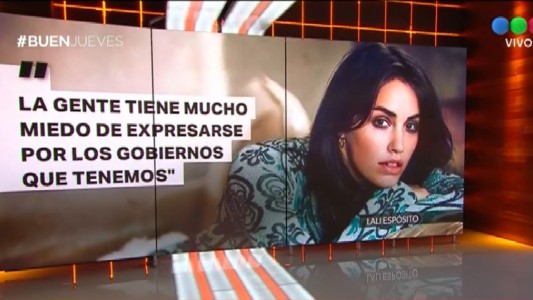 Lali Espósito: "El arte que es tan sanador"