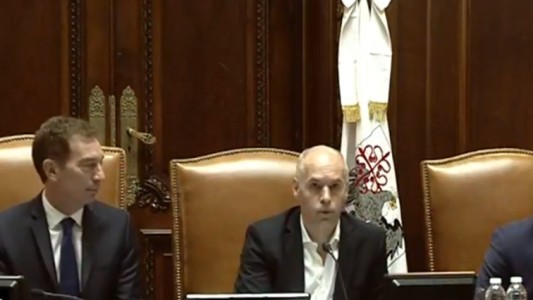 Rodríguez Larreta abrió las sesiones en la Legislatura con un mensaje de apoyo a Macri
