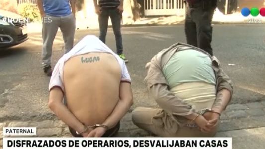 Detuvieron a falsos operarios que robaban casas en La Paternal