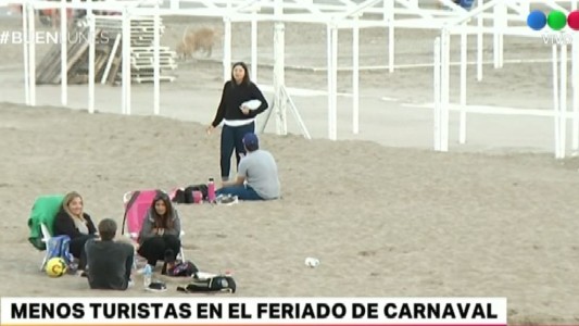 Cayó la cantidad de turistas en el feriado de carnaval