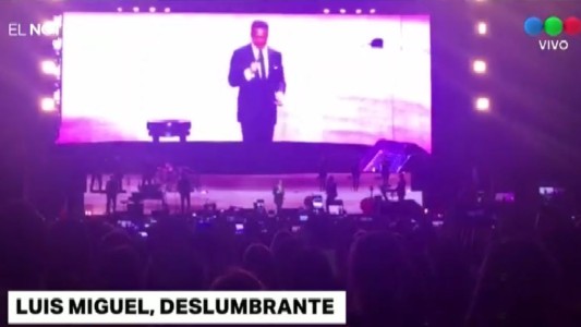 Luis Miguel deslumbró en Buenos Aires