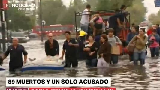 Empieza el juicio por la inundación de La Plata en 2013 que dejó 89 muertos