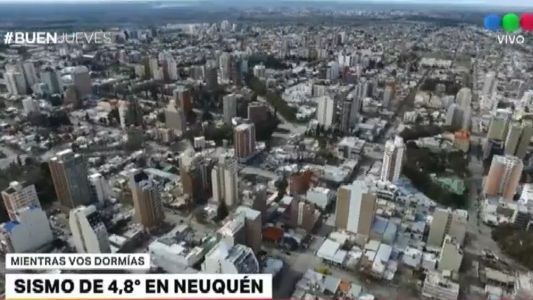 Sismo en Neuquén