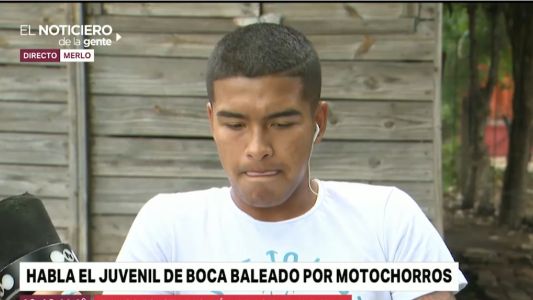 "Mi sueño es llegar a la Primera de Boca y me pasó esto"