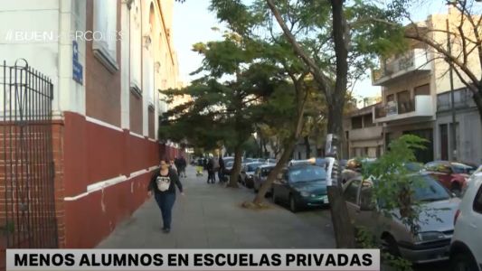 Más de 82.000 alumnos dejaron de ir a escuelas privadas este año