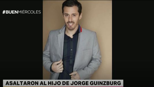 Motochorros le robaron 8.000 dólares al hijo de Jorge Guinzburg