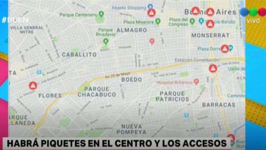 Organizaciones sociales realizan varias ollas populares y acampes