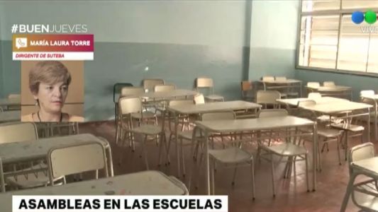 Asambleas en las escuelas bonaerenses