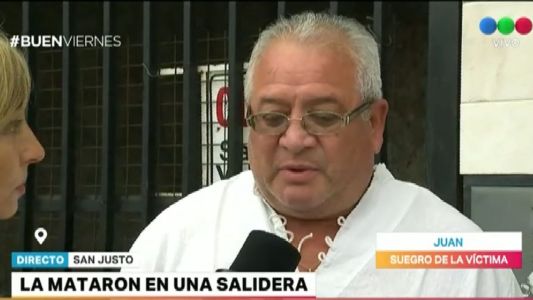 Suegro de la víctima fatal de la salidera: "Mis nietos de 7 y 9 perdieron a su mamá"