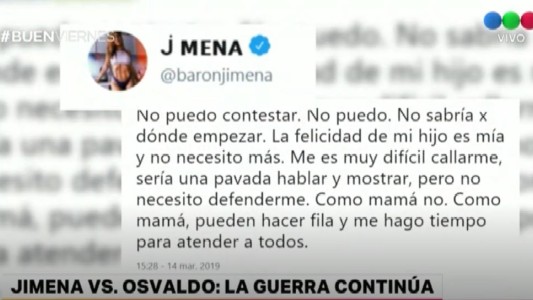 Jimena Barón vs. Daniel Osvaldo: continúa la guerra en las redes