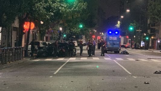 Persecución y un ladrón muerto: así fue el momento del choque