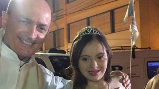Mili, la nena con síndrome de down, que tuvo su fiesta de 15 soñada