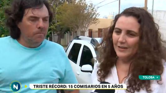 Triste récord: 15 comisarios en cinco años