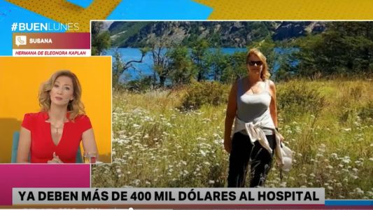 Sufrió un ACV en Miami y no puede volver
