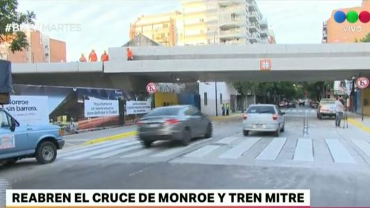 Se inaugura el viaducto elevado de Monroe