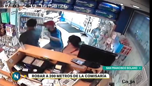 El colmo: roba dos veces en 48 horas una farmacia a 200 metros de la comisaría