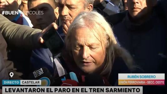 Paro en el tren Sarmiento por la muerte de un operario en Castelar