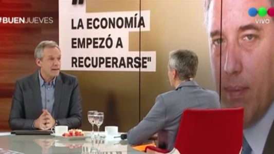 Dujovne: "La económica empezó a recuperarse"