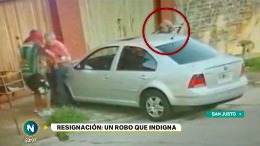 "Pirañas" en San Justo: robo en 20 segundos