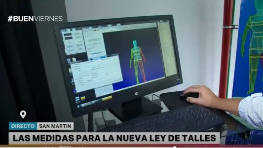 Investigan los cuerpos de los argentinos para unificar los talles de ropa