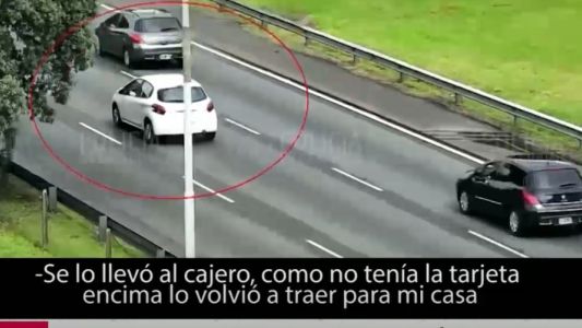 Entradera, secuestro exprés y persecución