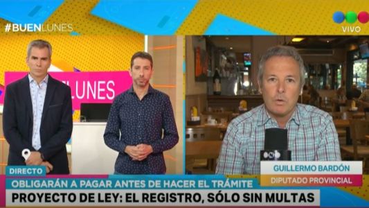 Proyecto de ley para que no se pueda renovar el registro si se adeudan multas
