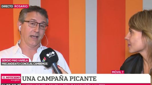 "El Estado no está cumpliendo": precandidato salió a regalar gas pimienta a mujeres
