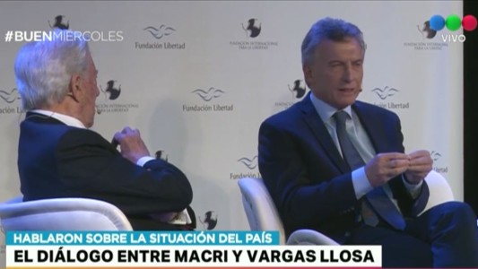 Macri a Vargas Llosa: "Vamos a reafirmar el camino"