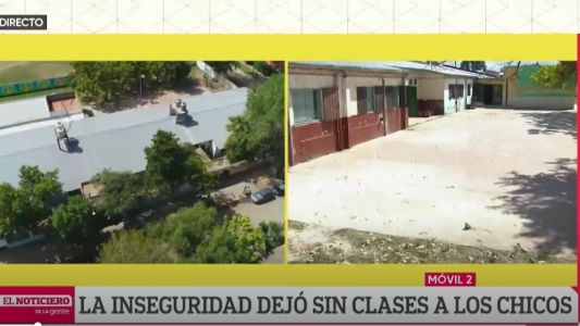 "Se robaron guardapolvos y comida que se les da a los alumnos"