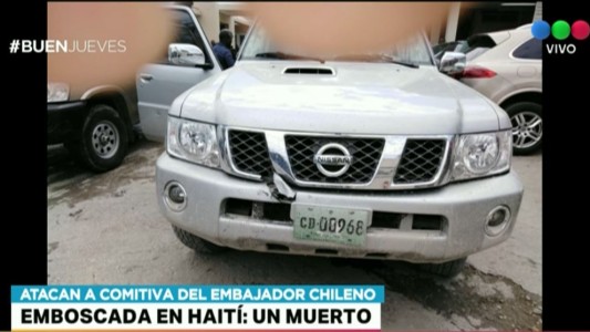 Atacaron la comitiva del embajador de Chile en Haití