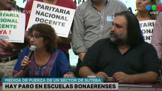 Hay paro en escuelas bonaerenses