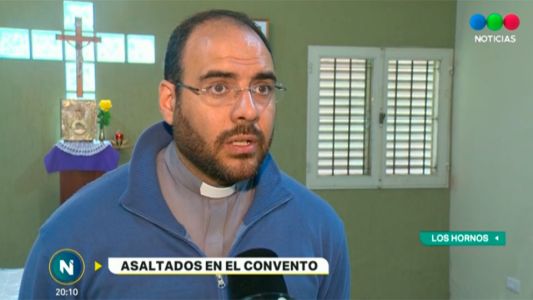 "Robamos para comer": asaltaron cuatro veces en cinco meses un convento de Los Hornos
