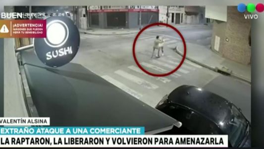 La raptaron, la liberaron y volvieron para amenazarla