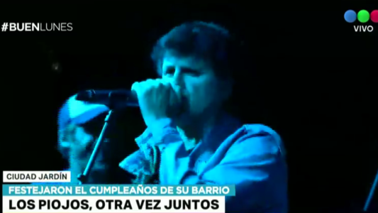 El reencuentro sorpresa de Los Piojos