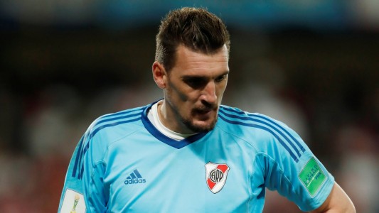 Por un desgarro, Armani se perderá la seguidilla de River en la Libertadores