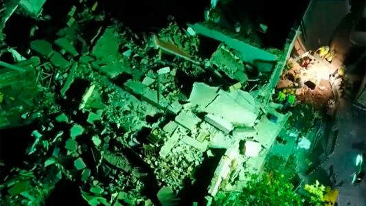 Derrumbe en San Cristóbal: hay al menos un muerto y ocho heridos
