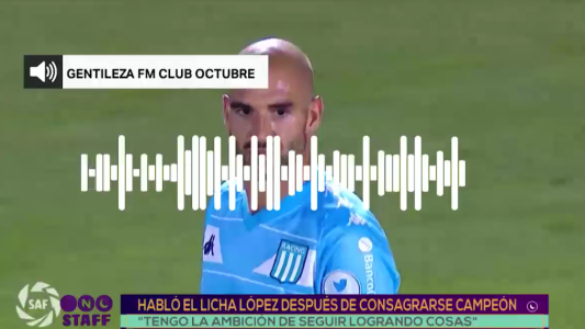 Habló el Licha López después de consagrarse campeón