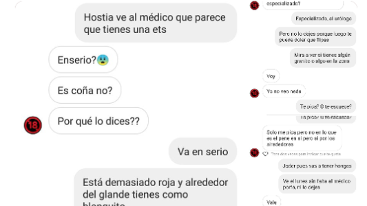 Viral: un chico le mandó una foto de su pene y descubrió que tenía una enfermedad de transmisión sexual
