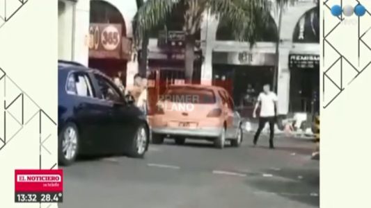 Video: brutal pelea a la salida de un boliche en Castelar